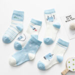 Breathable Cotton Baby Socks – Soft, Comfortable Socks for Boys & Girls