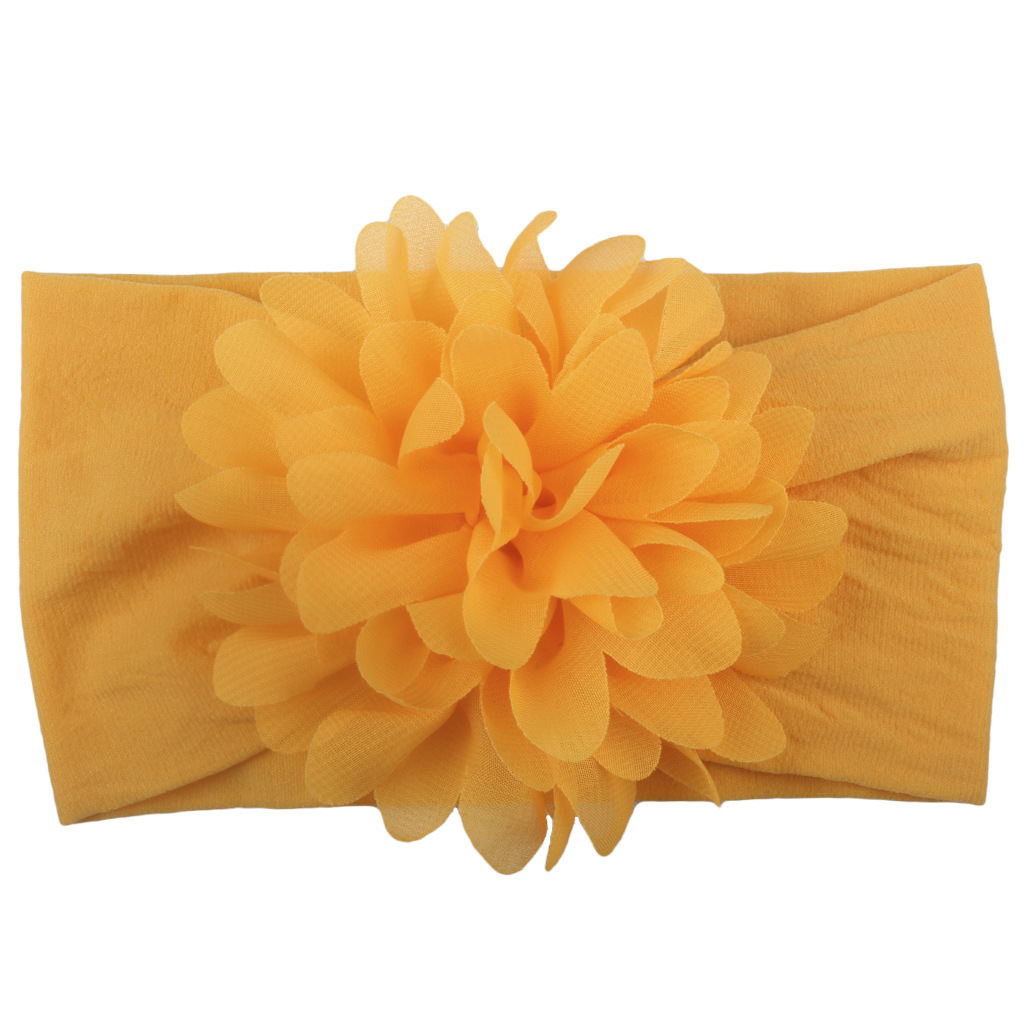 Baby Chiffon Flower Headband – Cute Princess Hair Accessory - Image 4